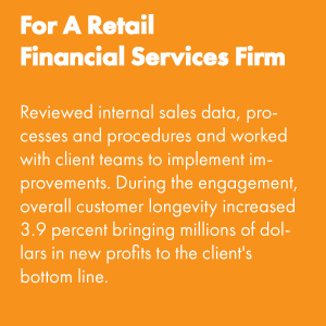 For a Retail Financial Services Firm