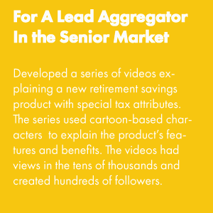 For A Lead Aggregator In the Senior Market